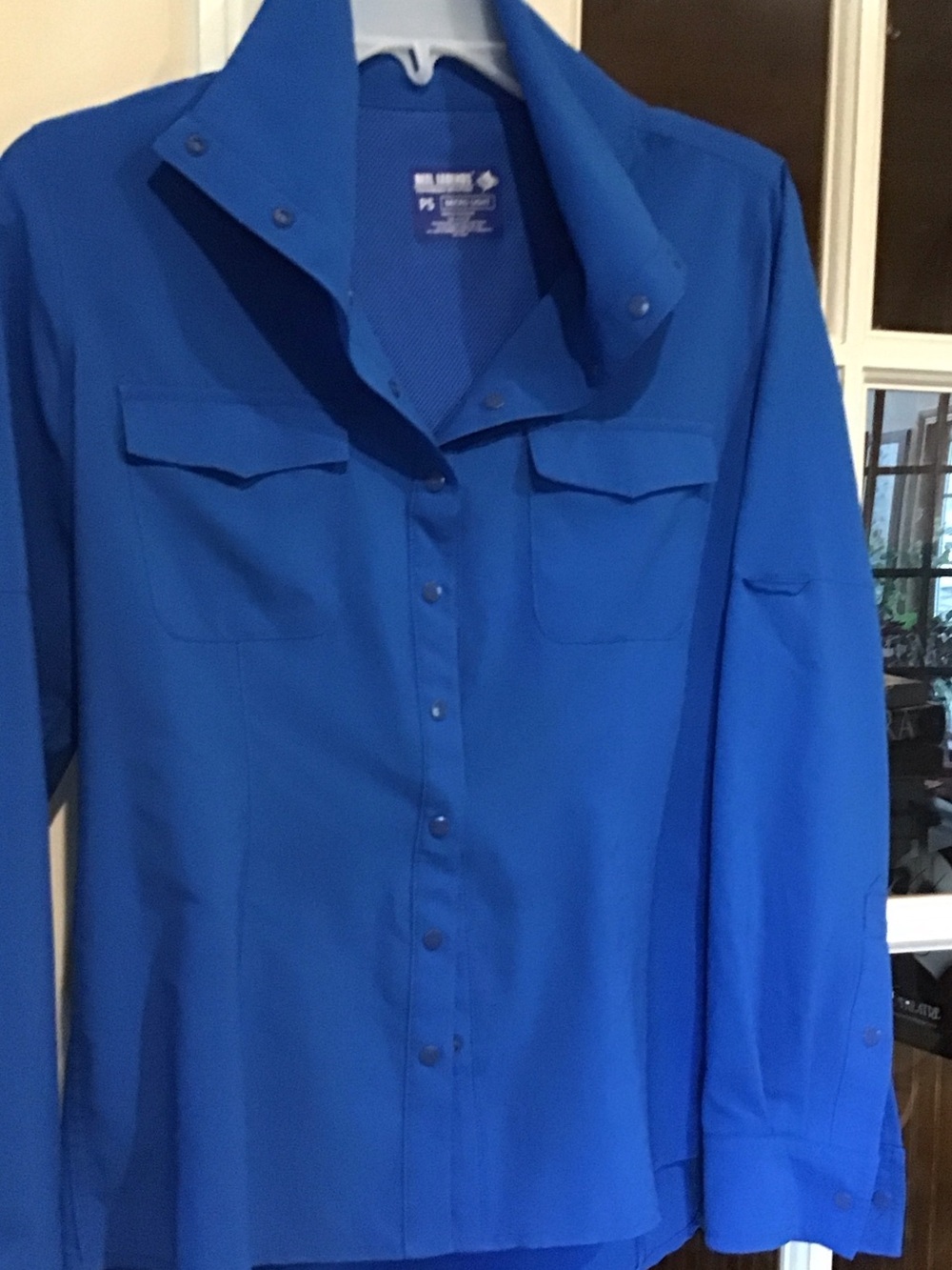 Reel Legends Outfitters Button-Down Shirt in Blue